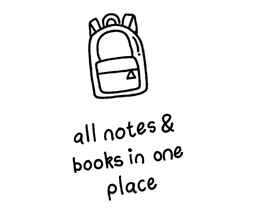 All notes & books in one place