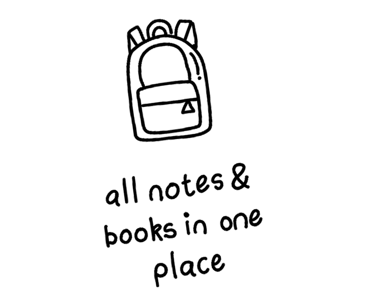 All notes & books in one place