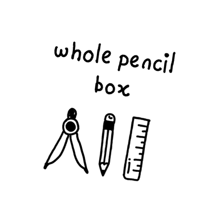 Whole pencil box
