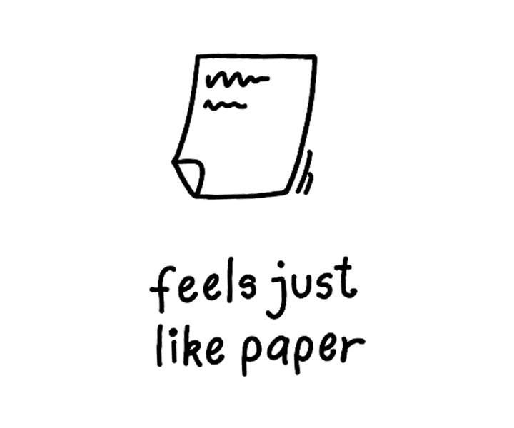 Feels just like paper