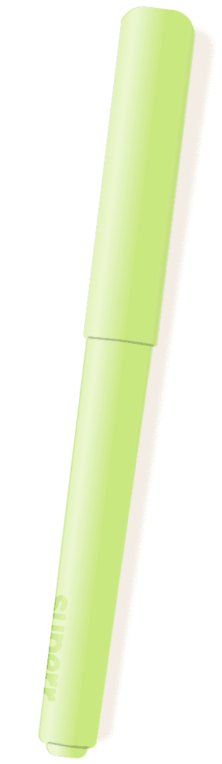 Green Superr pen